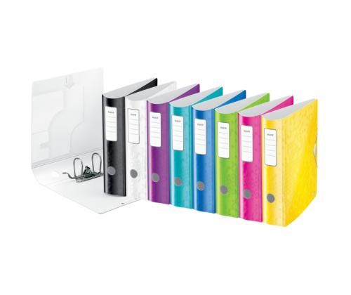 Registraator LEITZ WOW A4 80mm roosa