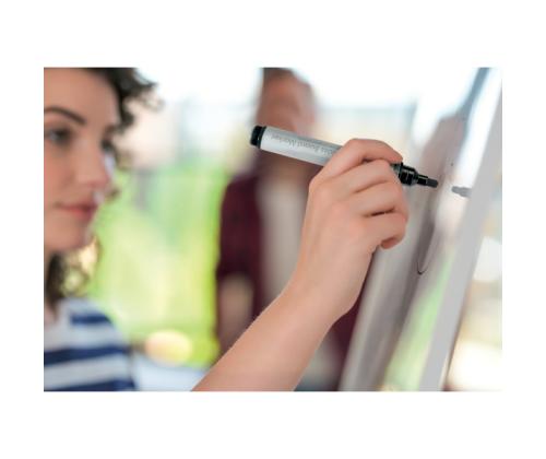 Klaastahvlimarkeri komplekt NOBO Glass 4 värvi pakis