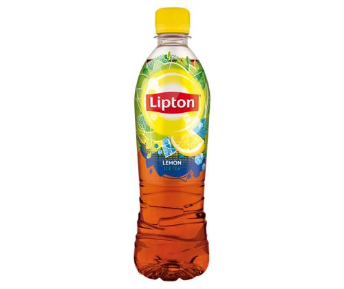 Jäätee LIPTON sidrunimaitseline 0,5L plastpudel