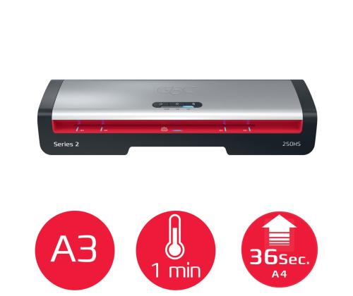 Laminaator A3 GBC 250HS Series 2, 125mic