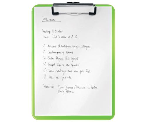 Kirjutusalus kaaneta LEITZ WOW A4 roheline