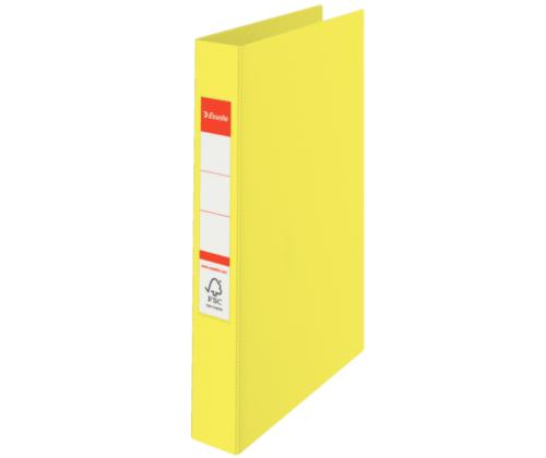 Rõngaskaaned A4 ESSELTE Colour´Ice 2R/25mm selg 42mm kollane