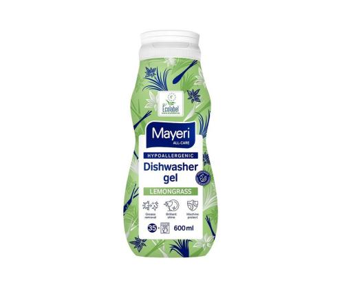 Nõudepesumasina geel MAYERI All-in-One Lemongrass 600ml