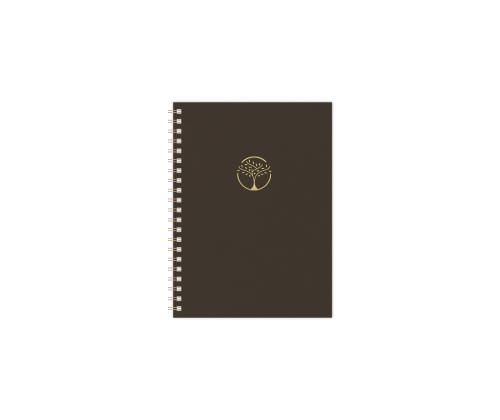 Raamatkalender KANTSLER Spiral Kartong Nädal H tumepruun 2912492220