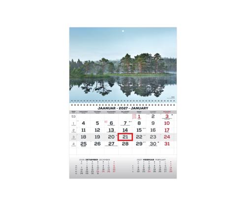 Seinakalender MONO eesti-inglise nr.1 2911050001