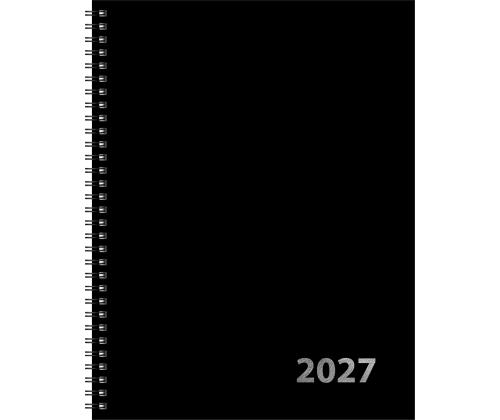 Raamatkalender NÄDAL A4 vertikaal, spiraalköide, plastkaaned 00047