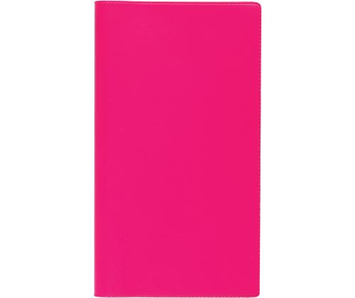 Taskumärkmik EURO, spiraalköide, plastkaaned (ROOSA) 00258/40008