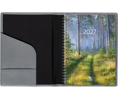 Raamatkalender Boss Nädal A5 vertikaal Shine kaaned (HALL) 00069/40021