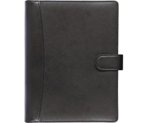 Time-Master kalender Manager A5 (70mm) NÄDAL, kunstnahk (MUST) 00700/40157