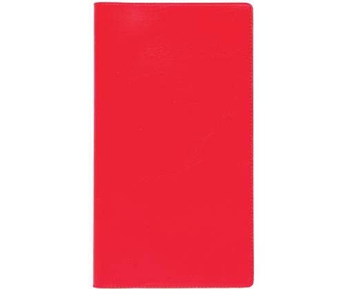 Taskumärkmik MINI, spiraalköide, plastkaaned (PUNANE) 00252/40311
