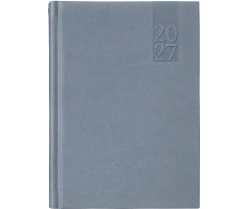 Raamatkalender PÄEV A5, kõvaköide, kunstnahk (TUHMSININE) 00034/40358