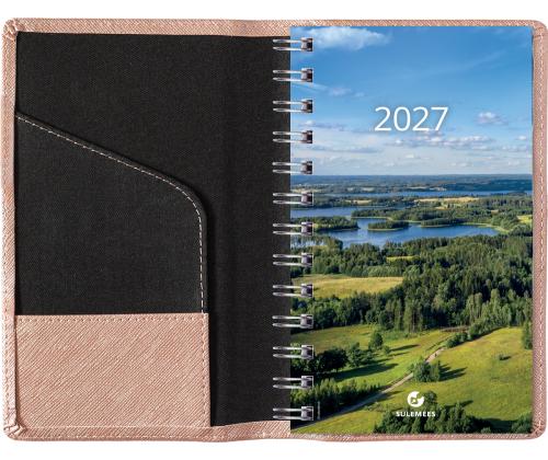 Kalendermärkmik Miniboss PÄEV, spiraalköide, LUX kaaned (BEEŽ) 00267/40367