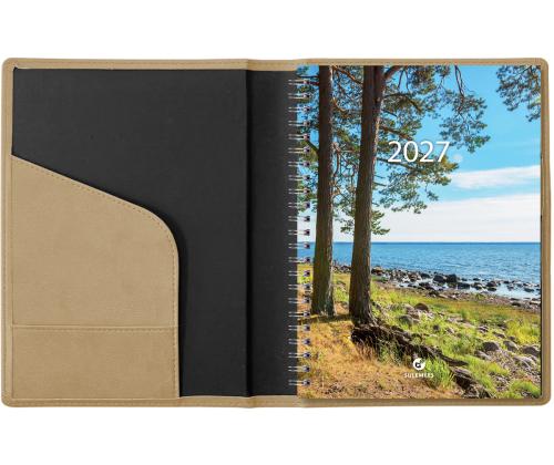 Raamatkalender Boss Nädal A5 universaal, spiraalköide, FASHION kaaned (BEEŽ) 00073/40840