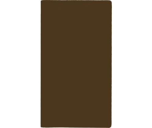 Taskumärkmik MINI, spiraalköide, plastkaaned (PRUUN) 00252/41126