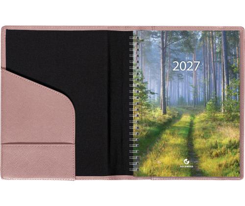 Raamatkalender Boss Nädal A5 vertikaal Shine kaaned (BEEŽ) 00069/41162