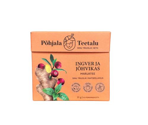 Marjatee PÕHJALA TEETALU Ingver ja Jõhvikas 10tk