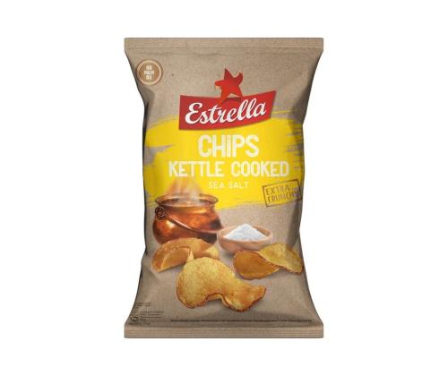 ESTRELLA KETTLE Kartulikrõpsud meresoolaga 120g