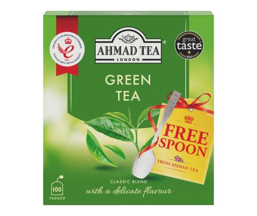 Roheline tee AHMAD Classic 100tk karbis ümbrikuta