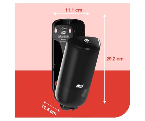 Seebidosaator TORK S1 1L, must 560008