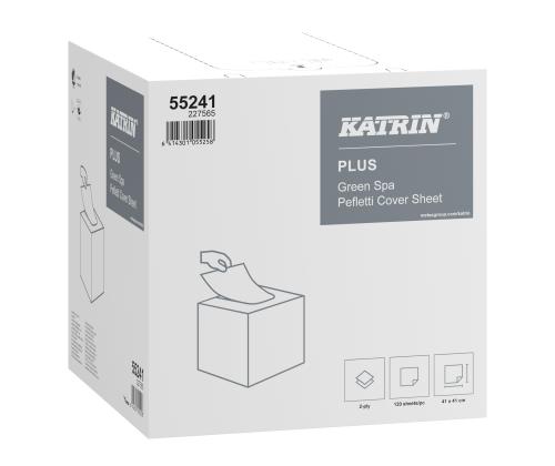 Sauna-istealus KATRIN Plus GreenSpa, 2-kihiline, 120 lehte, valge, 41x41 cm