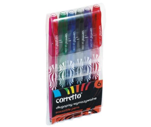 Tindipliiats Corretto kirjutab-kustutab 6värvi komplekt