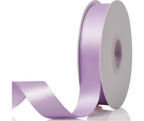 Light purple satin gift ribbon 15mm wide, 50m per roll