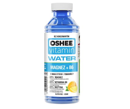 OSHEE Vitamiinivesi Magnesium+B6 0,555l (pet)