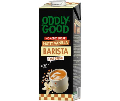 Kaerajook gluteenivaba vanillimaitsega UHT VALIO Oddlygood Barista ilma lisatud suhkruta 1L