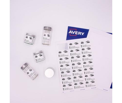 Kleebisetikett AVERY Economy 63,5x38,1mm 21 lehel 100 lehte