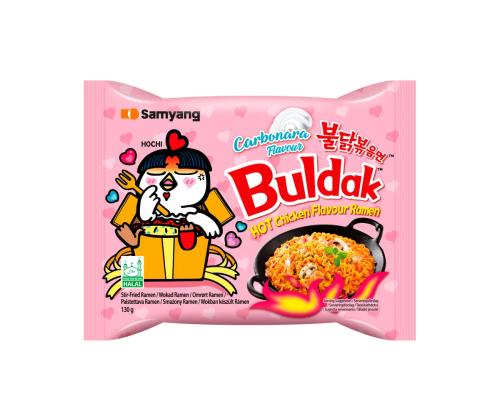 BULDAK Kiirnuudlid carbonara vürtsikad, kanalihamaitsega 130g