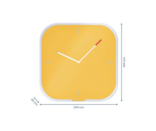 Seinakell LEITZ Cosy 30x30cm kollane