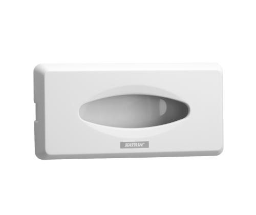 Kosmeetiliste salvrätikute hoidja KATRIN Inclusive, plastik, valge