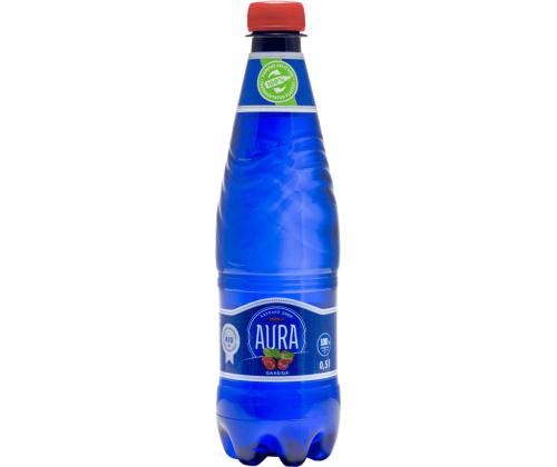 Vesi AURA Plus pohlamaitseline 0,5L (gaseeritud)