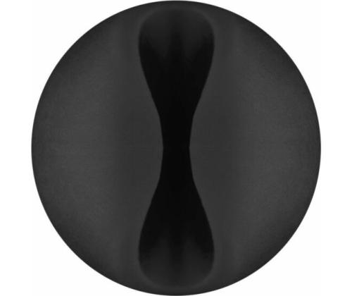 Kaablikorrastaja Goobay Clips iseliimuv must 5tk