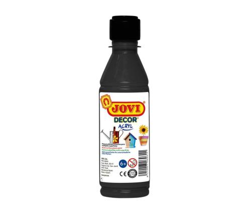 Akrüülvärv JOVI 250ml must