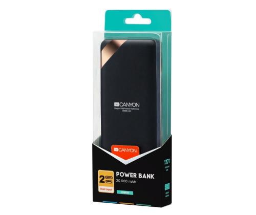 Akupank CANYON PB-202b 20000mAh 2xUSB