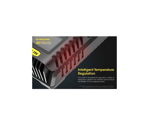 Akupatarei laadija NITECORE UM2