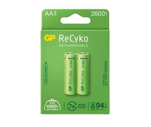 Akupatareid AA 2700mAh GP RECYKO 2tk