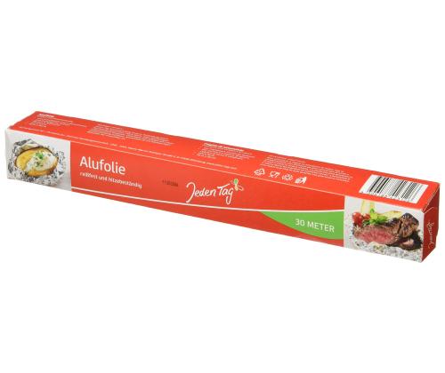 Alumiiniumfoolium JEDEN TAG, 30cmx30m (ekstra tugev)