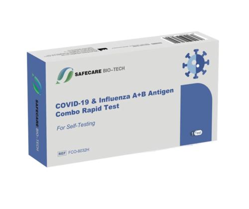 Antigeeni kiirtest GRIPI (A+B) + COVID-19