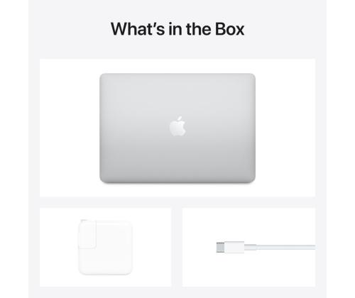 Apple MacBook Air 13" (2020), M1 8C/7C, 8 GB, 256 GB, SWE, hõbedane - Sülearvuti