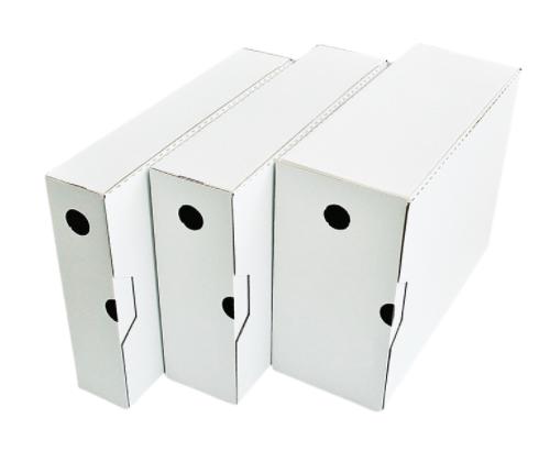 Arhiivikarp A4 6cm kokkuvolditav valge SMLT