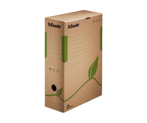 Arhiivikarp ESSELTE Eco A4 100mm kokkuvolditav pruun