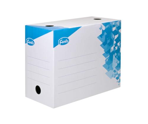 Arhiivikarp FOROFIS A4 15cm kokkuvolditav valge