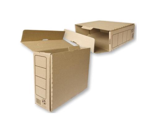 arhiivikarp SMLT 12cm pruun kokkuvolditav