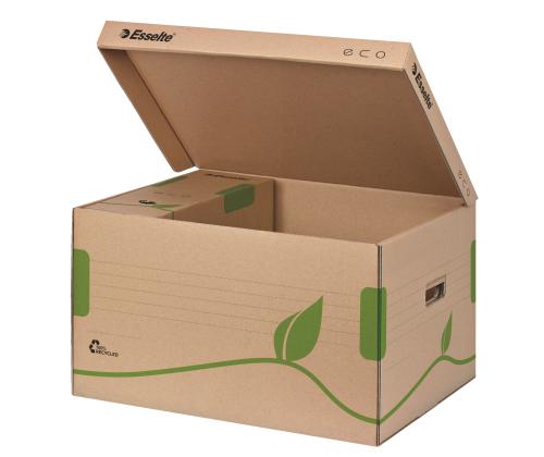 Arhiivikast kaanega ESSELTE 345x242x439mm pruun