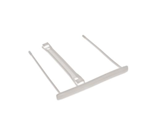 Arhiiviklamber ilma traadita valge plastikust 100tk karbis Fellowes