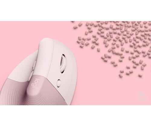 Arvutihiir juhtmeta vertikaalhiir Logitech Ergonomic Rose