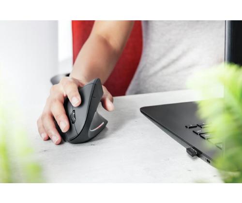 Arvutihiir ergonoommiline TRUST Verto USB vertikaalne must