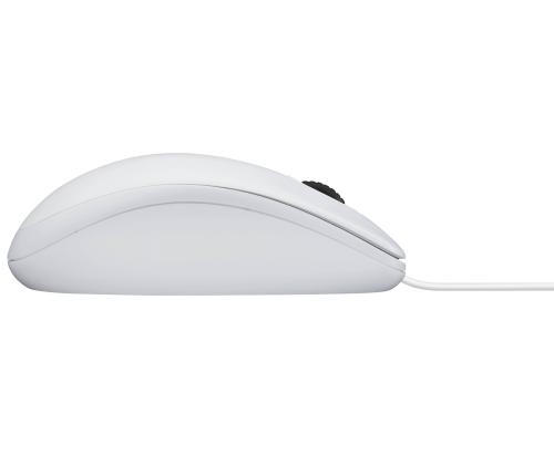 Arvutihiir juhtmega LOGITECH B100 valge